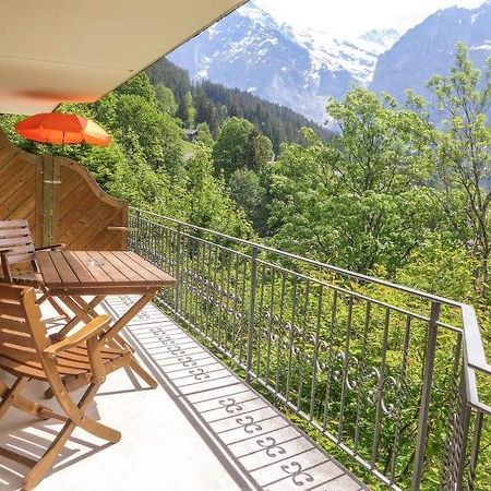 Ferienwohnung Chalet Aphrodite Ost Grindelwald Exterior foto