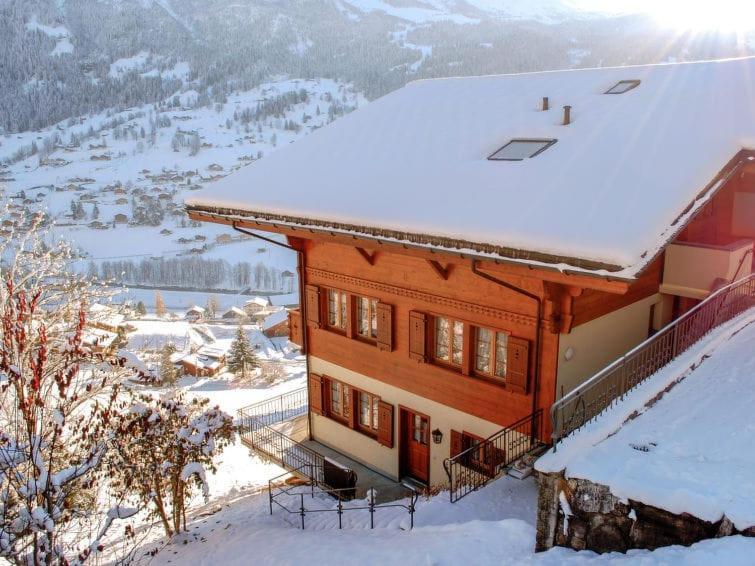 Ferienwohnung Chalet Aphrodite Ost Grindelwald Exterior foto